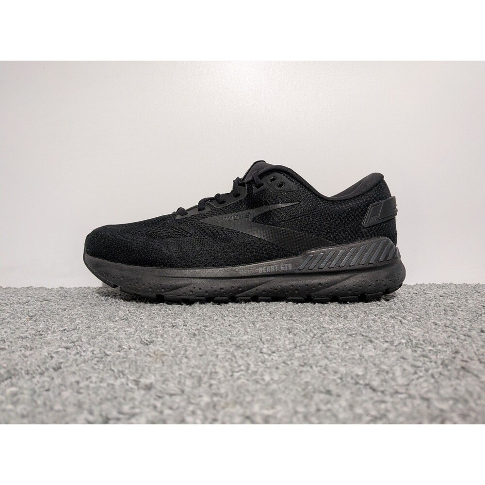 Brooks Men's Beast 24 GTS All-Black Running Shoe